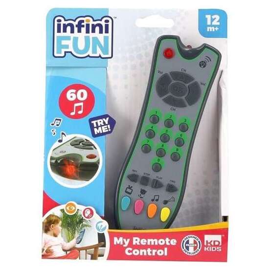 MANDO A DISTANCIA INFINIFUN. CON 4 MODOS DE JUEGO LUCES Y SONIDOS.24 TECLAS. 3 IDIOMAS (FRANCES, INGLES Y ESPAÑOL) image 0