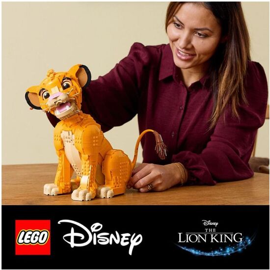 EL REY LEON:SIMBA JOVEN LEGO DISNEY image 5