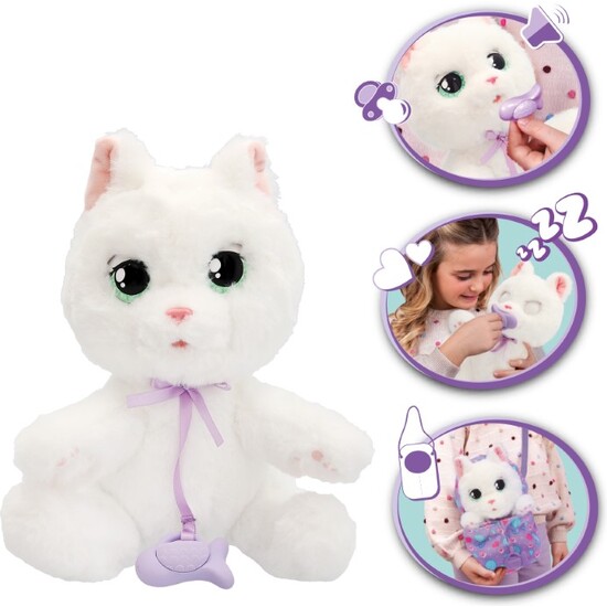 BABY PAWS WHITE CAT image 1