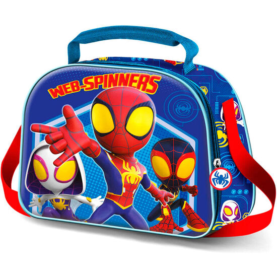 BOLSA PORTAMERIENDAS 3D SPINNERS SPIDEY MARVEL image 0
