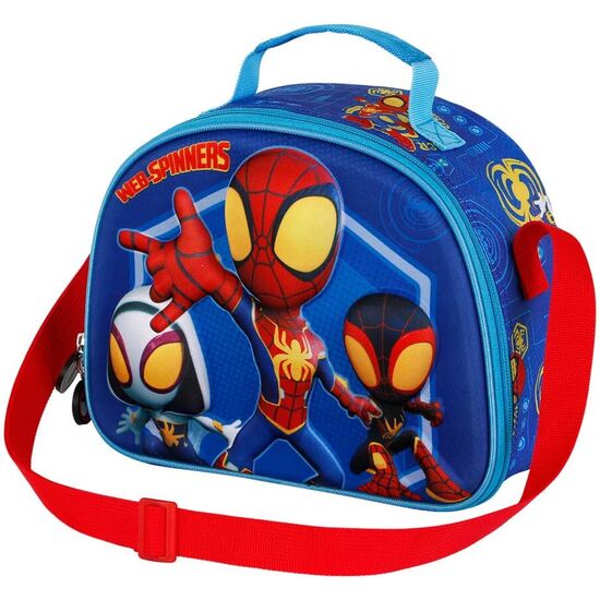 BOLSA PORTAMERIENDAS 3D SPINNERS SPIDEY MARVEL image 1