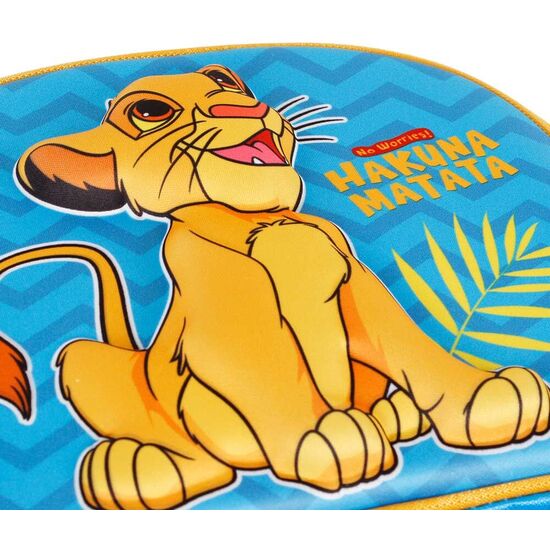 BOLSA PORTAMERIENDAS 3D HAKUNA EL REY LEON DISNEY image 3
