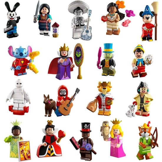 SOBRE MINIFIGURA LEGO DISNEY 100 AÑ image 2