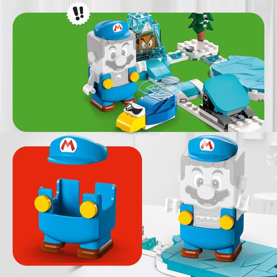 ICE MARIO SUIT AND FROZEN WORLD EXP image 4