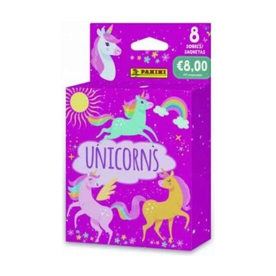 ECOBLISTER 8 SOBRES UNICORNS image 0