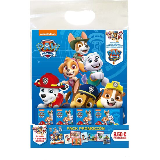 STARTER PACK ALBUM+4SOBRES PAW PATR image 0