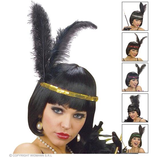 DIADEMA CHARLESTON CON 2 PLUMAS image 4