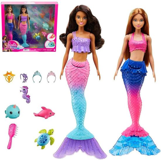 PACK 2 BARBIE SIRENAS C/ACCESORIOS image 0