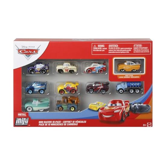 PACK 10 COCHES CARS MINI RACERS image 3