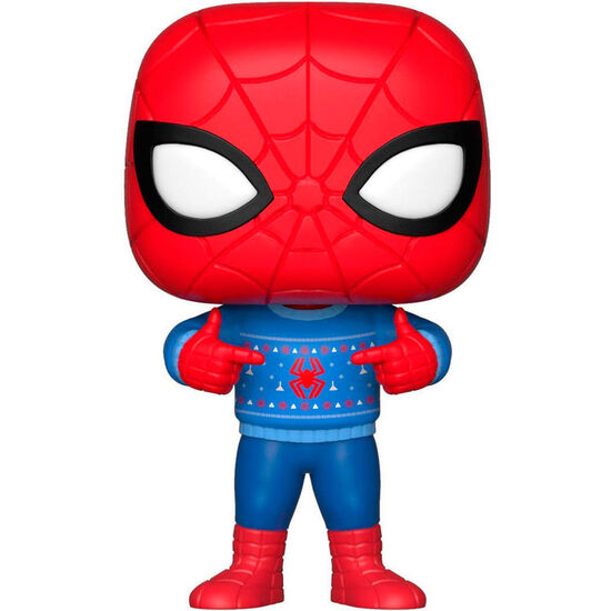 FIGURA POP MARVEL HOLIDAY SPIDER-MAN WITH UGLY SWEATER image 0