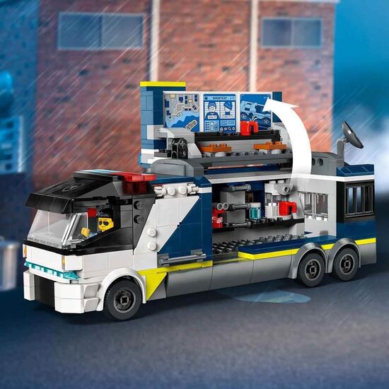 POLICE MOBILE CRIME LAB TRUCK LEGO image 1