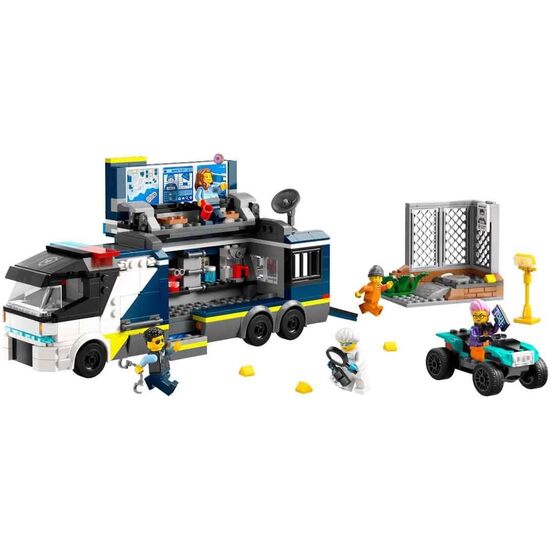 POLICE MOBILE CRIME LAB TRUCK LEGO image 3