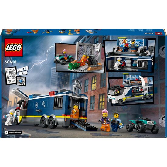 POLICE MOBILE CRIME LAB TRUCK LEGO image 8