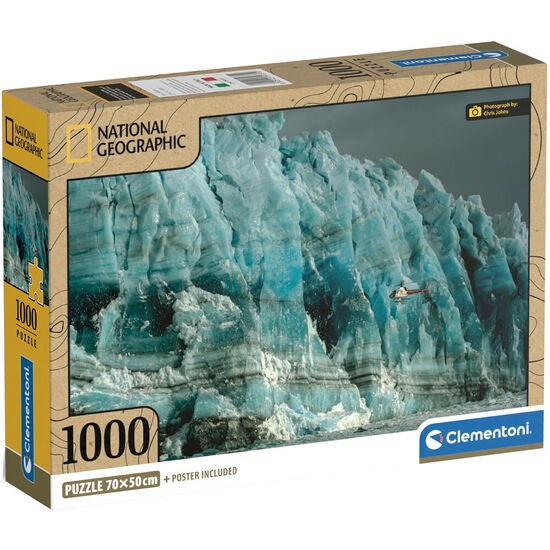 PUZZLE HUBBARD GLACIER NATIONAL GEOGRAPHIC 1000PZS image 0