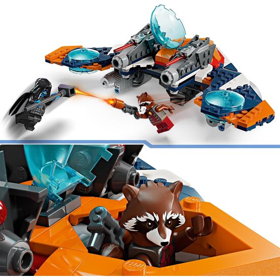 WARBIRD ROCKET VS RONAN LEGO MARVEL image 2