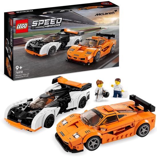 MCLAREN SOLUS & F1 LEGO SPEED CHAMP image 0