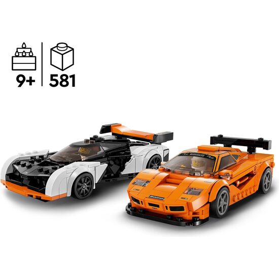 MCLAREN SOLUS & F1 LEGO SPEED CHAMP image 1