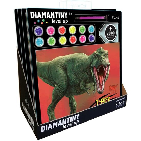 SET DIAMANTINY DINOSAURIO Y TIBURON image 0