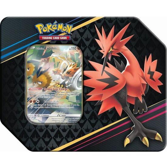 LATA METALICA JUEGO CARTAS COLECCIONABLES CROWN ZENITH V POKEMON SURTIDO INGLES image 1
