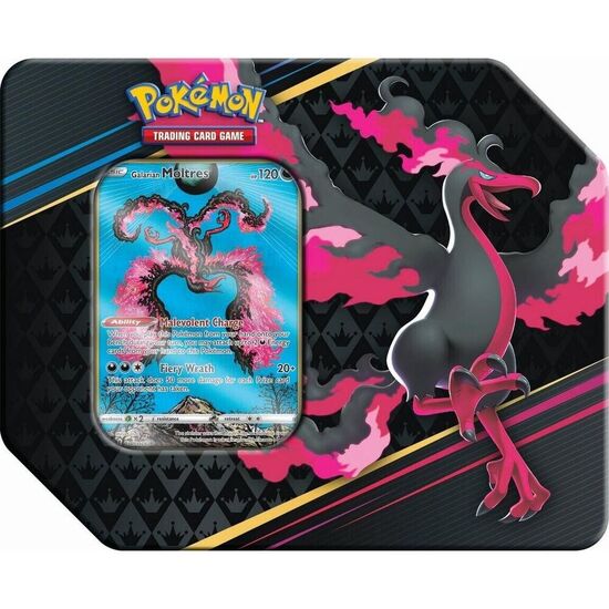LATA METALICA JUEGO CARTAS COLECCIONABLES CROWN ZENITH V POKEMON SURTIDO INGLES image 2