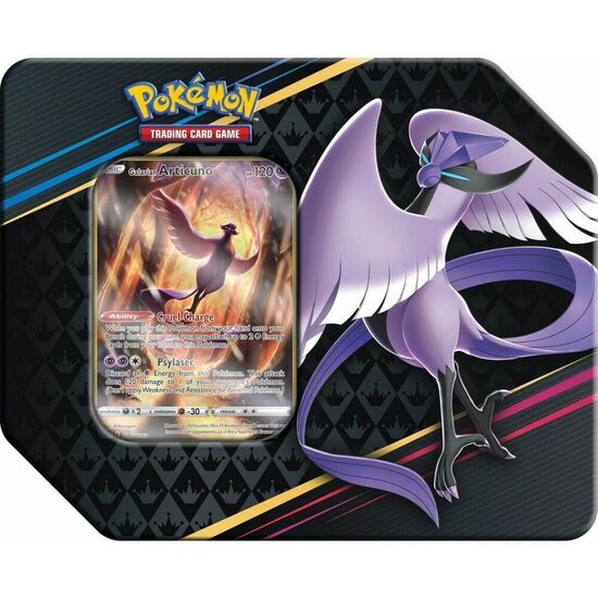 LATA METALICA JUEGO CARTAS COLECCIONABLES CROWN ZENITH V POKEMON SURTIDO INGLES image 3