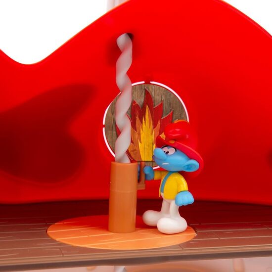 PLAYSET BOMBEROS LOS PITUFOS image 2