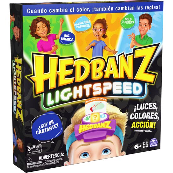 JUEGO HEADBANZ LIGHSPEED image 0
