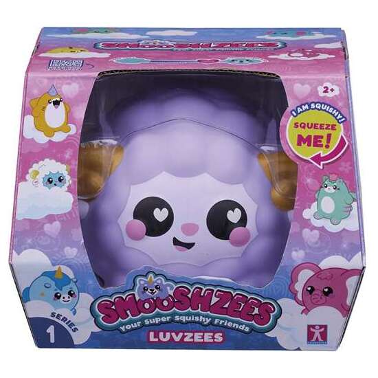PELUCHE BLANDITO SMOOSHZEES LUVZEES CON SU PROPIA FECHA DE NACIMIENTO, BIOGRAFÍA Y NOMBRE. 18X13X14 CM - MODELOS SURTIDOS image 2