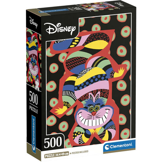 PUZZLE THE CHESHIRE ALICIA EN EL PAIS DE LAS MARAVILLAS DISNEY 500PZS image 0