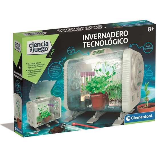 INVERNADERO TECNOLÓGICO CON PANTALLA LCD DONDE PODRAS COMPROBAR TEMPERATURA , HUMEDA Y ILUMINACION EN CUALQUIER MOMENTO. image 0