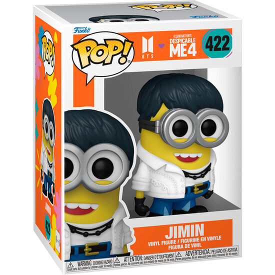FIGURA POP GRU MI VILLANO FAVORITO 4 JIMIN MINION image 0