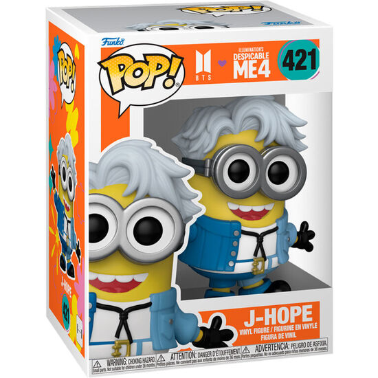 FIGURA POP GRU MI VILLANO FAVORITO 4 J-HOPE MINION image 0