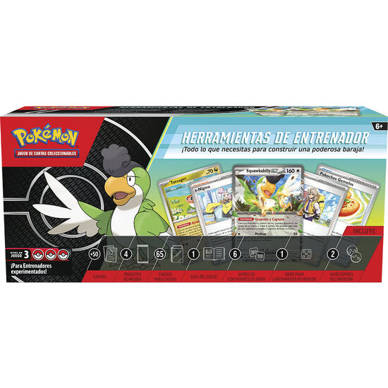 ESTUCHE JUEGO CARTAS COLECCIONABLES HERRAMIENTAS DE ENTRENADOR POKEMON ESPAÑOL image 1