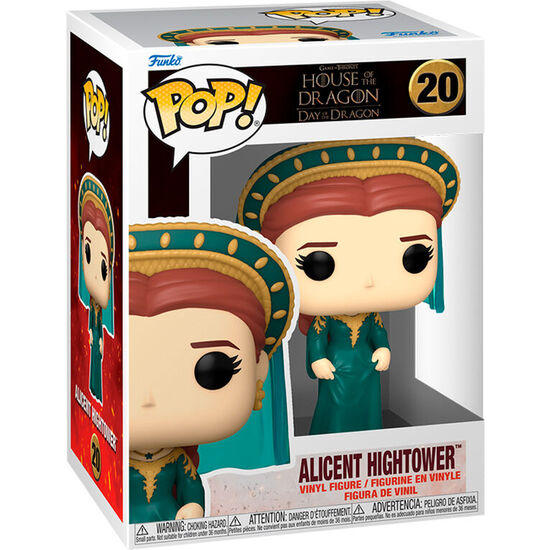 FIGURA POP GAME OF THRONES HOUSE OF THE DRAGON ALLICENT HIGHTOWER image 1