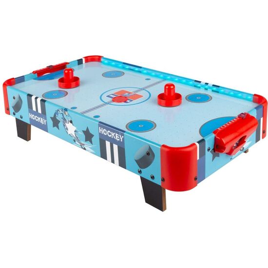 AIR HOCKEY MADERA L/LEDS 60X32X12CM image 0