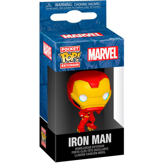 LLAVERO POCKET POP MARVEL IRON MAN CLASSICS image 0