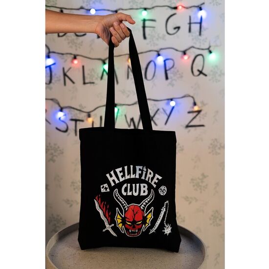 BOLSA SHOPPING HELLFIRE CLUB STRANGER THINGS image 3