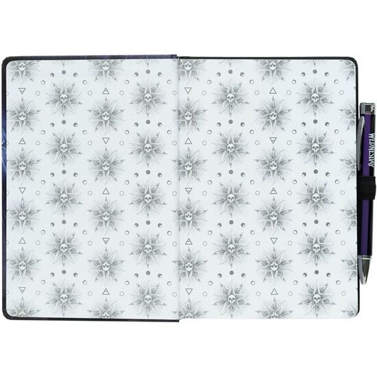 CUADERNO A5 PREMIUM + BOLIGRAFO PROYECTOR MIERCOLES ADDAMS image 2