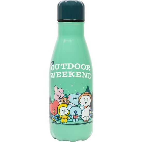 BOTELLA ACERO INOXIDABLE OUTDOOR WEEKEND BT21 image 0