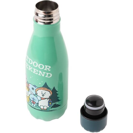 BOTELLA ACERO INOXIDABLE OUTDOOR WEEKEND BT21 image 2
