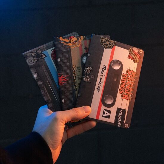 SET 3 CUADERNOS A6 WALKMAN STRANGER THINGS image 2