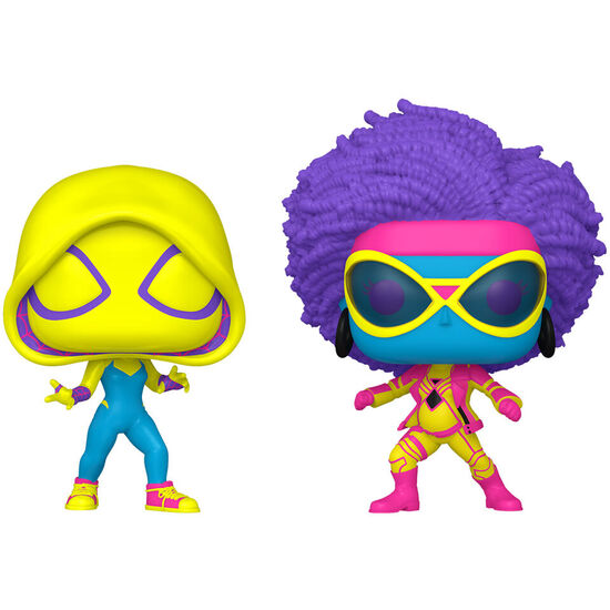 BLISTER 2 FIGURAS POP SPIDER-MAN SPIDER-GWEN & SPIDER-WOMAN EXCLUSIVE image 0