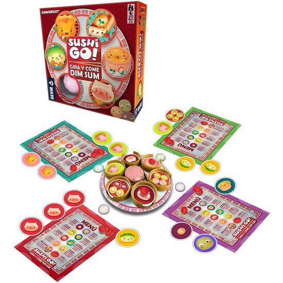 JUEGO SUSHI GO GIRA Y COME DIM SUM image 2