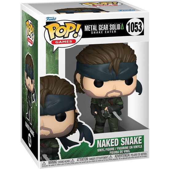 FUNKO POP NAKED SNAKE METAL GEAR SO image 0