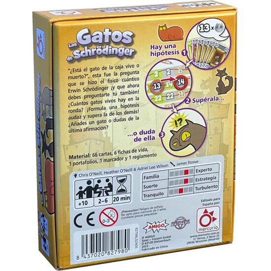 JUEGO LOS GATOS DE SCHRÑDINGER image 1