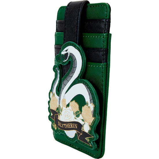 TARJETERO SLYTHERIN HOUSE TATTO HARRY POTTER LOUNGEFLY image 1