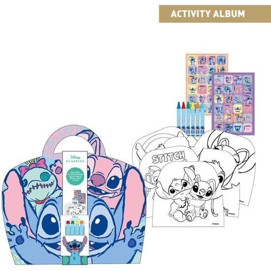 ALBUM ACTIVIDADES COLOREABLE STITCH image 0