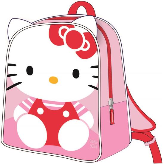 MOCHILA INFANTIL 3D APLICACIONES HELLO KITTY image 0