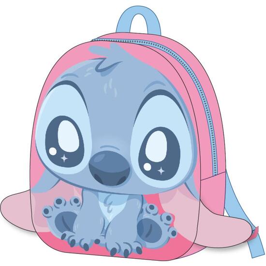 MOCHILA GUARDERIA PERSONAJE PELUCHE STITCH image 0