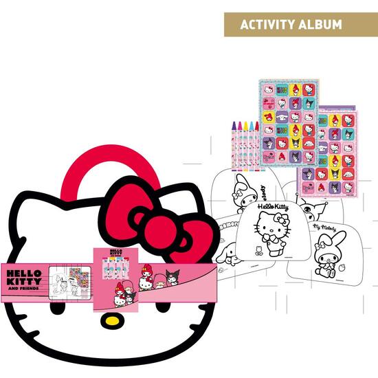 ALBUM ACTIVIDADES COLOREABLE HELLO KITTY image 0